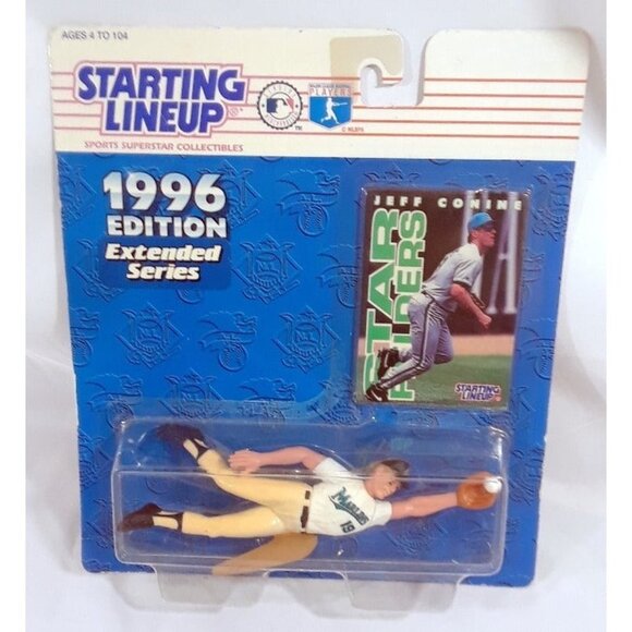 1996 Jeff Conine Starting Lineup SLU Sports Figure Florida Marlins Extended - Picture 1 of 2